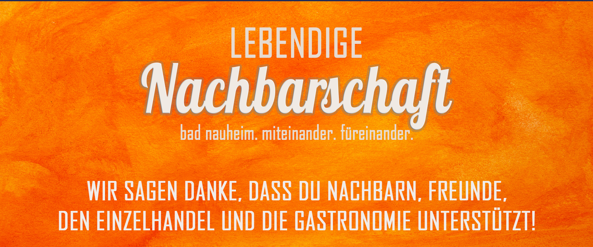Lebendige Nachbarschaft